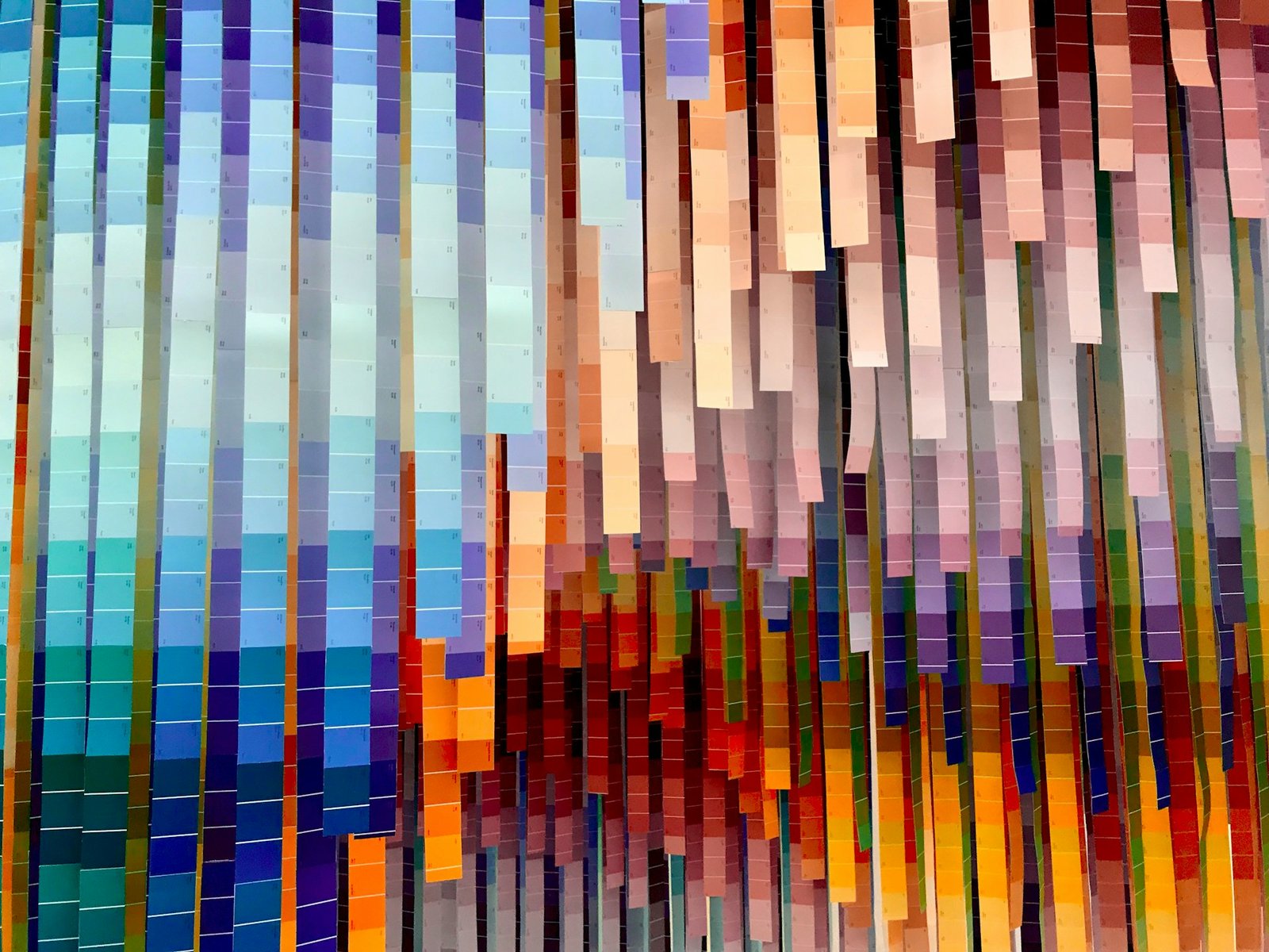 diseño digital de tubos de colores